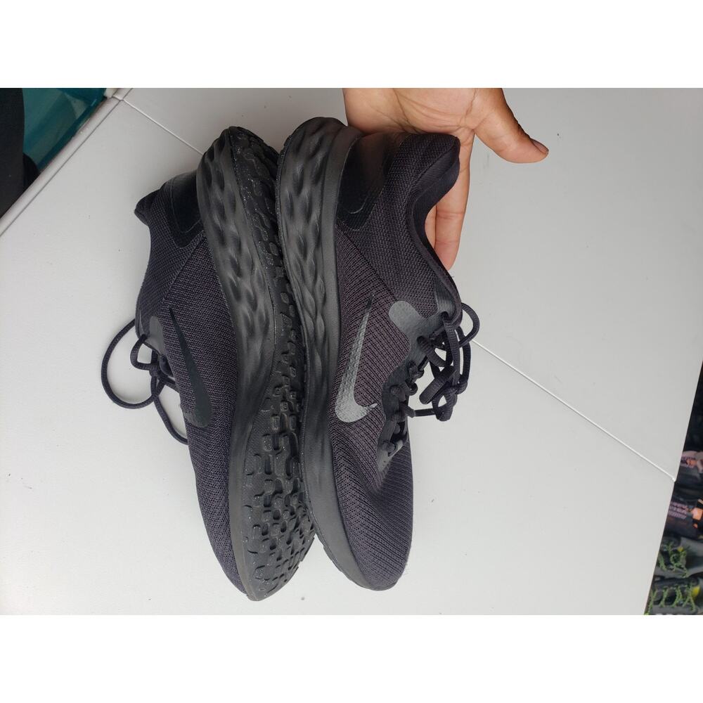 Nike Revolution 6 Shoes Size 9.5 Mens Black Running Athletic Sneakers DD8475 - Picture 6 of 13